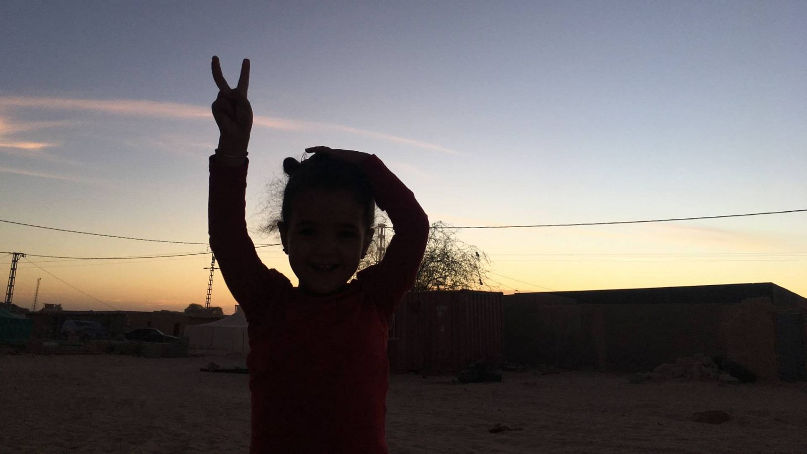 Los niños saharauis: "España, estamos con vosotros, ¡ánimo!"