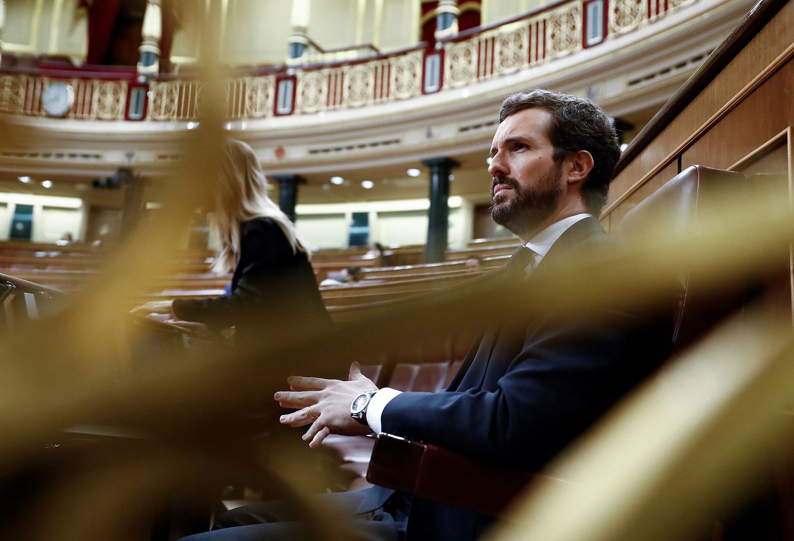 El líder del PP, Pablo Casado, ha asegurado en el Congreso de los Diputados que "los españoles merecen un Gobierno que les diga siempre la verdad". Casao ha respondido así al presidente Pedro Sánchez, que ha acudido al Pleno para solicitar una prórro