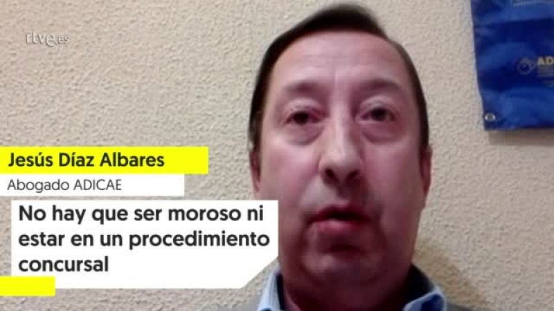 Jesús Díaz (ADICAE): "No hay que ser moroso ni estar en un procedimiento concursal"