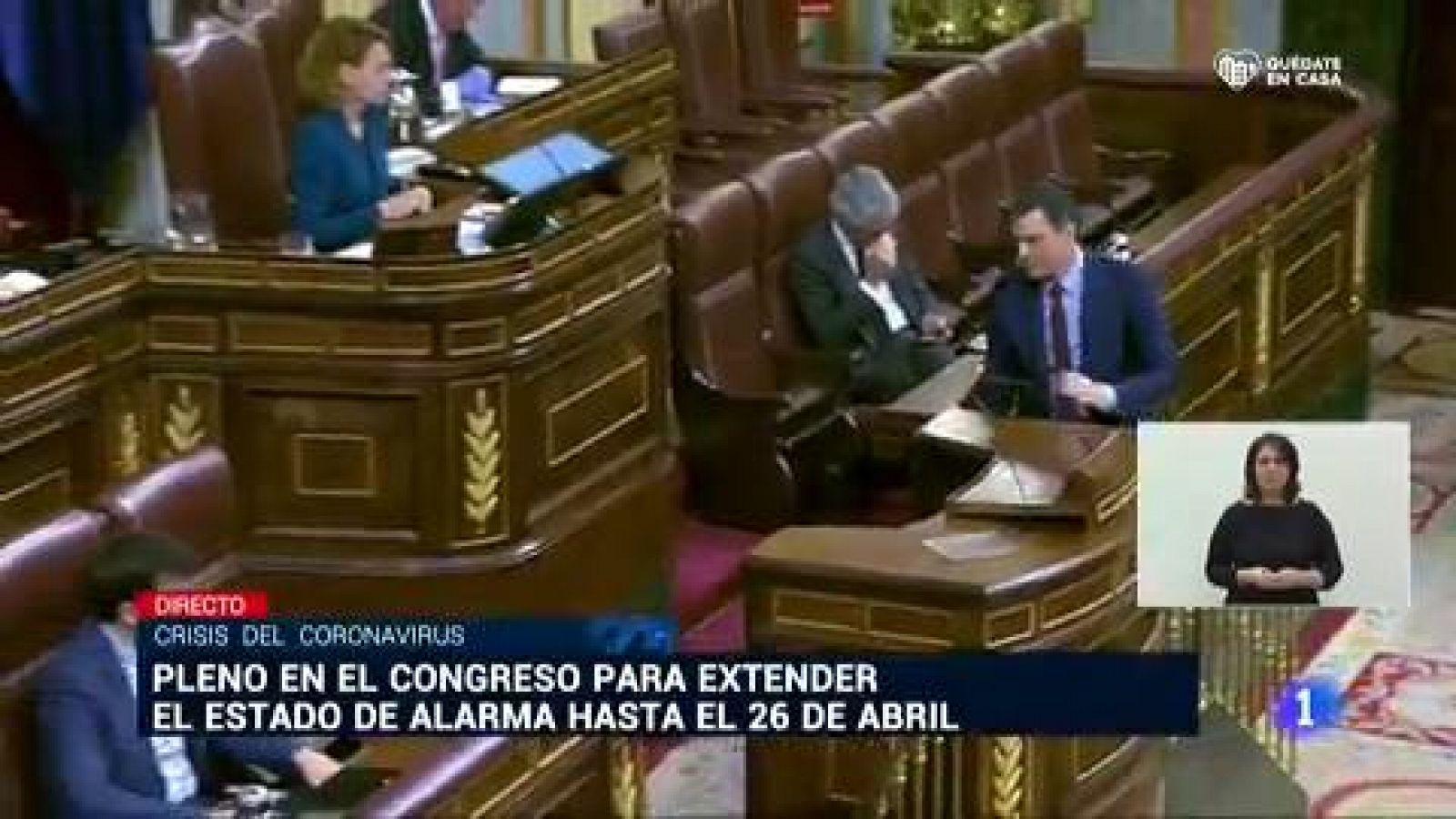 Especial Informativo - Especial Congreso: Prórroga del Estado de Alarma (3) - 09/04/20 - ver ahora