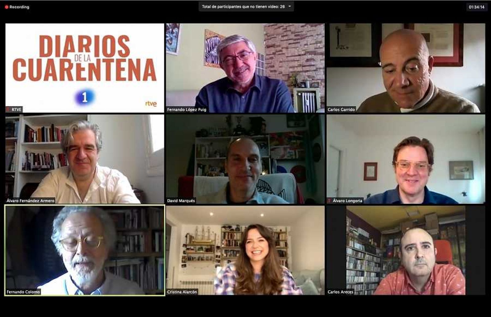 'Diarios de la cuarentena'