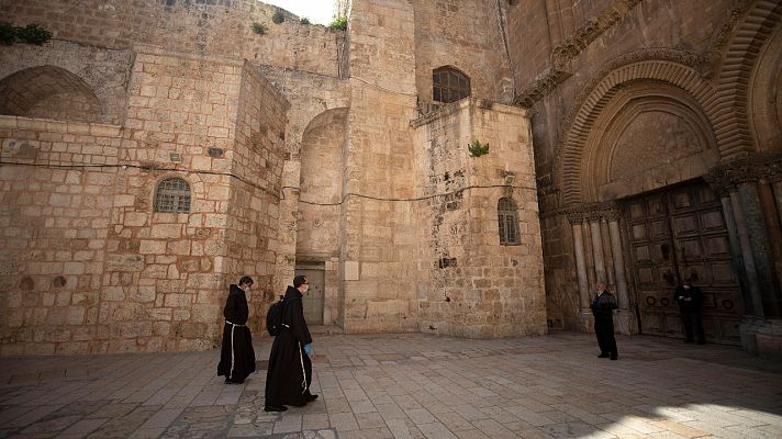 Jerusalén se queda sin peregrinos en Semana Santa