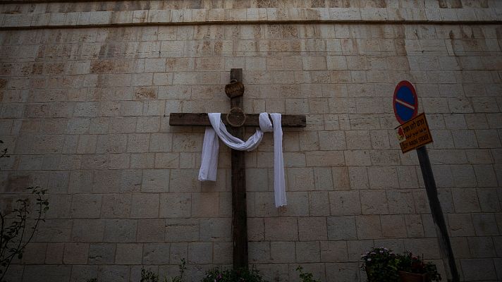 Especial Coronavirus - Una Semana Santa inusual en Jerusalén, vacío y silencio en la Ciudad Vieja