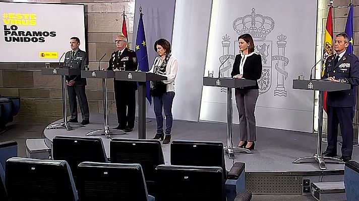 Especiales informativos - Coronavirus. Rueda de prensa del comité técnico - 10/04/20