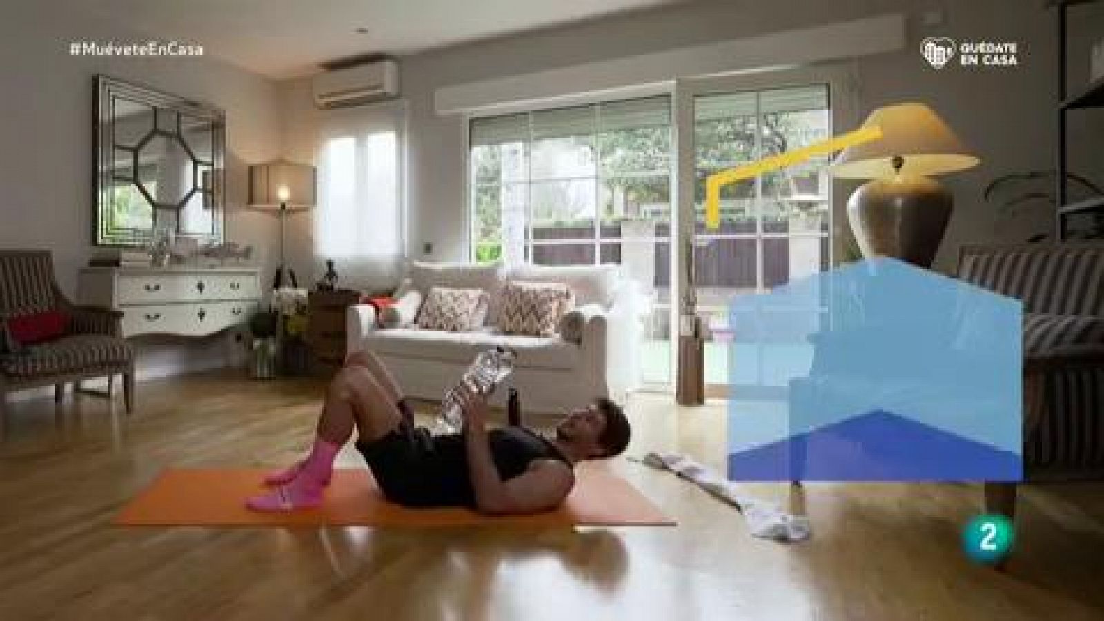 Muévete en casa: Flexión de tríceps y plancha lateral | RTVE Play