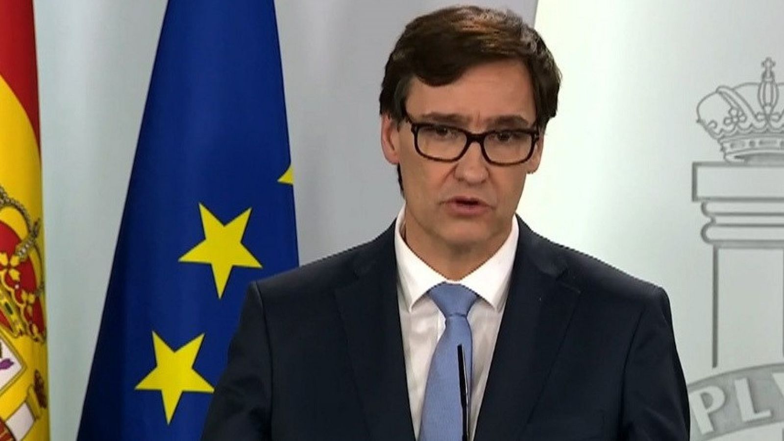 Illa:" Son unos datos que nos confirman que estamos en la senda de cumplir el objetivo : la ralentización de la pandemia"