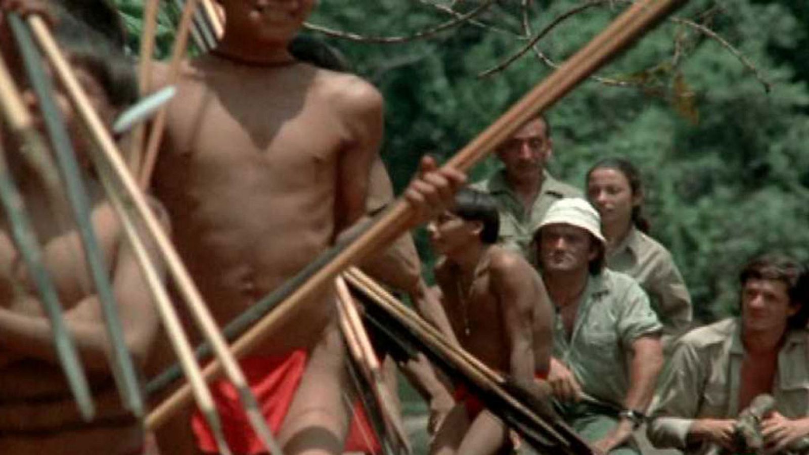 El hombre y la tierra (Serie venezolana) - Un campamento en la selva virgen - RTVE.es