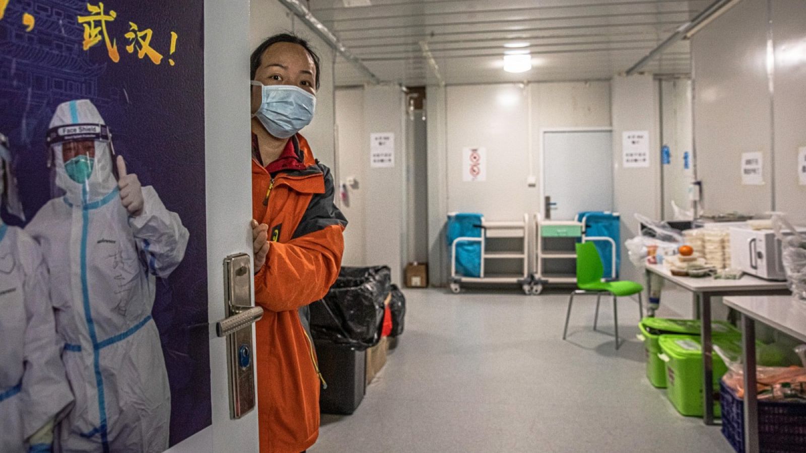 Coronavirus | Así es el interior del hospital de campaña que se construyó en 10 días en Wuhan