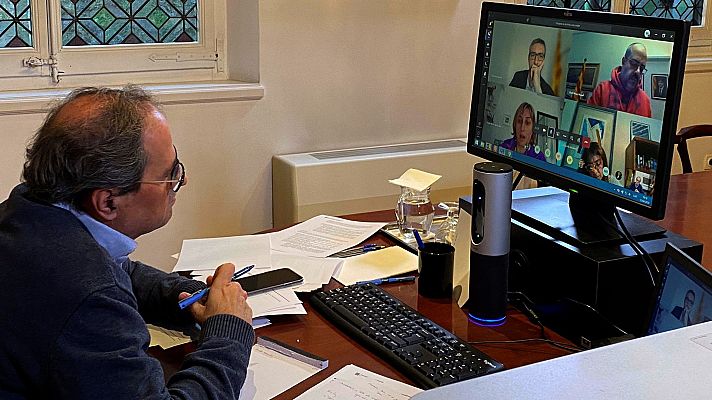 Telediario 1 - Los presidentes autonómicos, critican la vuelta al trabajo