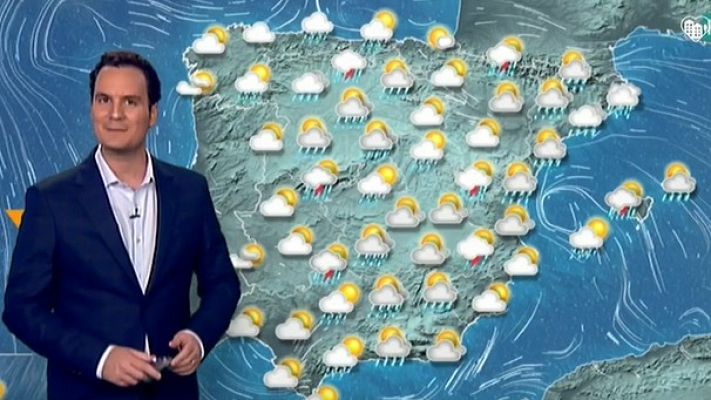 Lluvias en casi todo el país que serán fuertes en Cataluña y Baleares