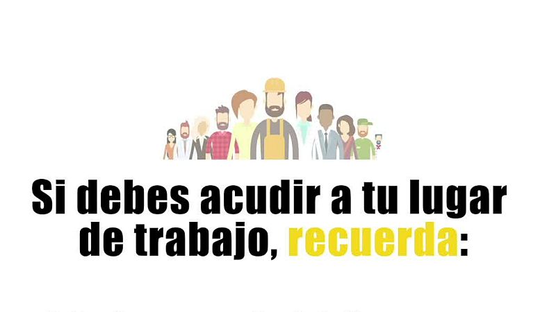 Recomendaciones del Gobierno para la reincorporación al trabajo - Ver ahora
