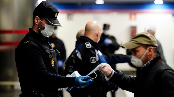 Vuelta al trabajo: se refuerza el transporte y se entregan mascarillas a los trabajadores