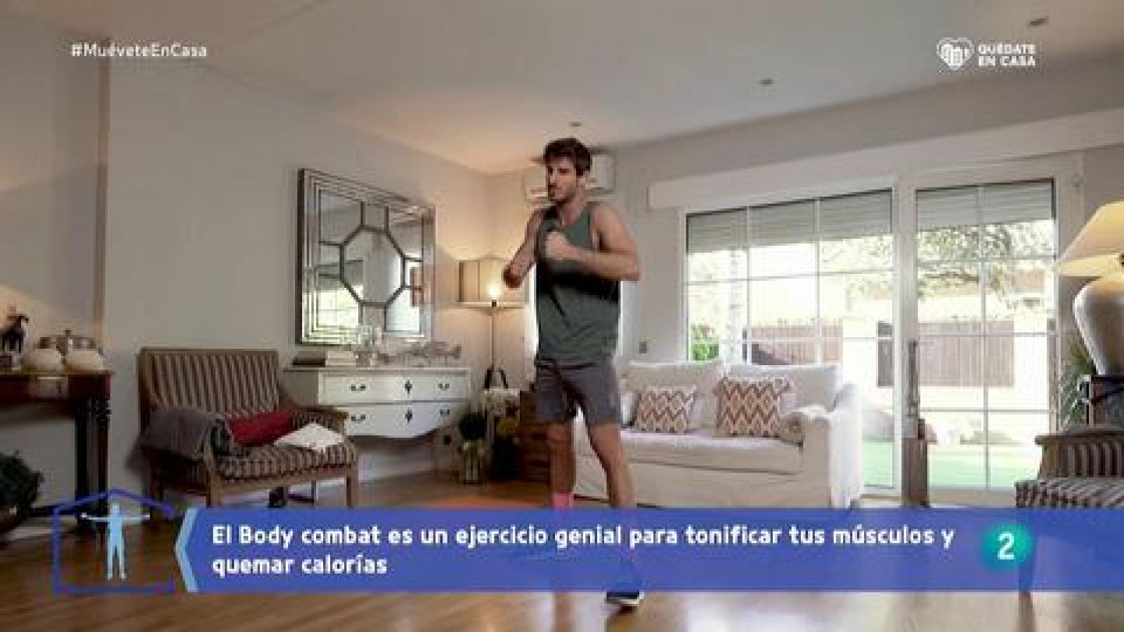 Muévete en casa - 'Body combat' con brazos y piernas