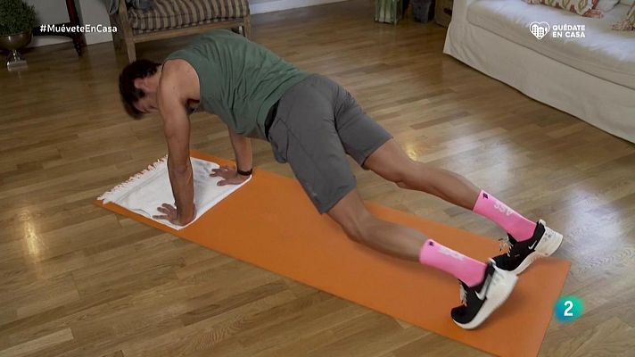 Trabajo analítico de abdomen con planchas