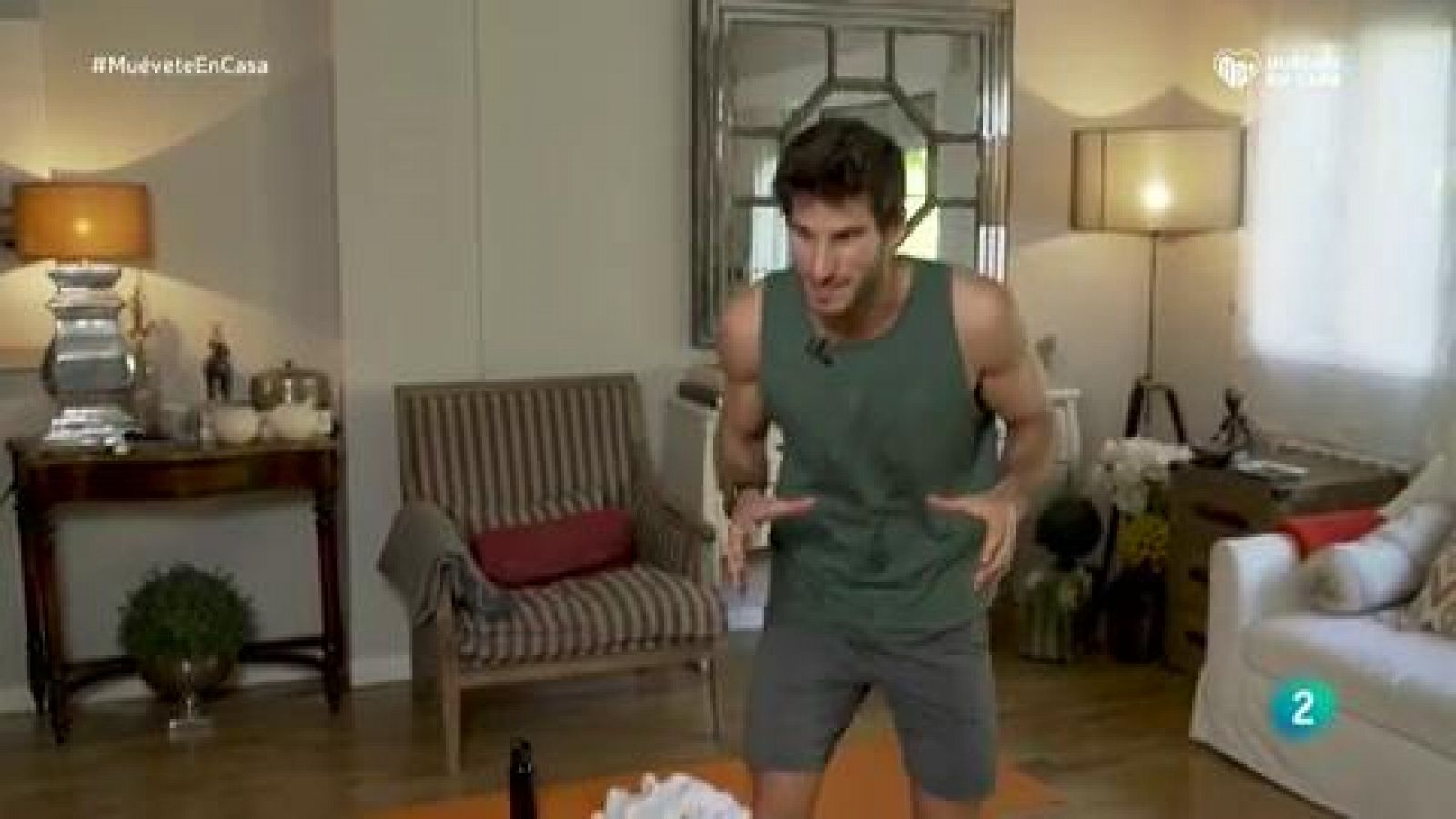 Ejercicios intensos de cardio con 'body combat'