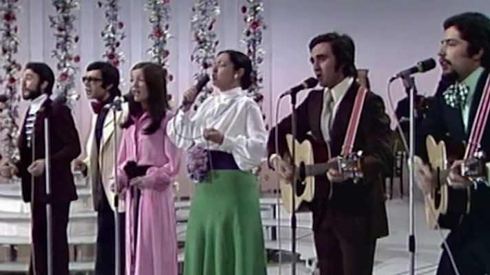 Mocedades cantaron "Eres tú" en Eurovisión 1973
