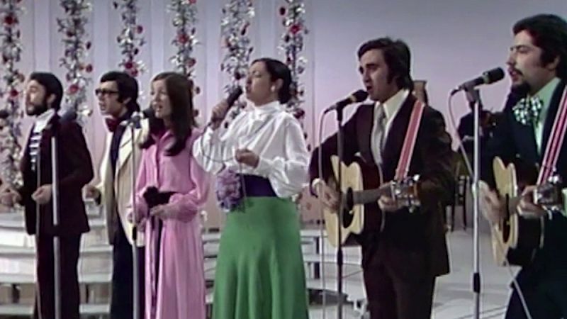 Festival de Eurovisin 1973 - Mocedades cantaron "Eres t"