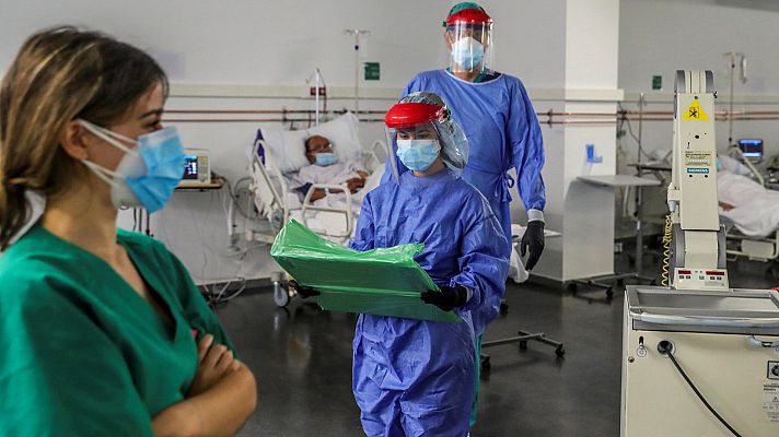 Telediario 1 - El miedo a ir al hospital hace que descendan los ingresos por ictus o infartos