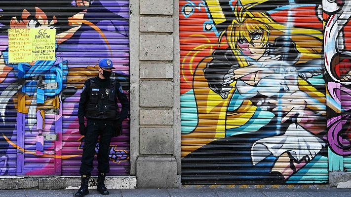 Telediario 1 - Algunos mexicanos ven imposible cruzar fronteras estos días