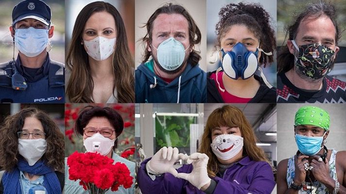 Telediario 1 - ¿Cómo usar bien las mascarillas?