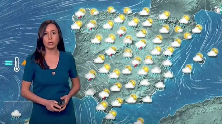 El tiempo - La AEMET prevé lluvias en el suroeste y predominio de tiempo estable en el resto del país