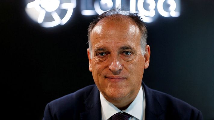 Telediario 1 - Tebas se reunirá con la AFE pero no con Rubiales, al que llevará a los tribunales