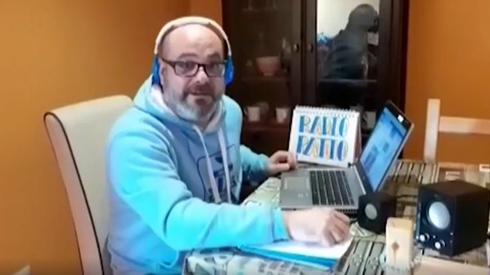 Telediario 1 - Sada crea una radio en directo durante la cuarentena