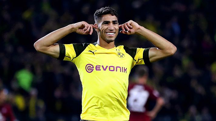 Achraf Hakimi: " Aquí la cosa está más tranquila que en España"