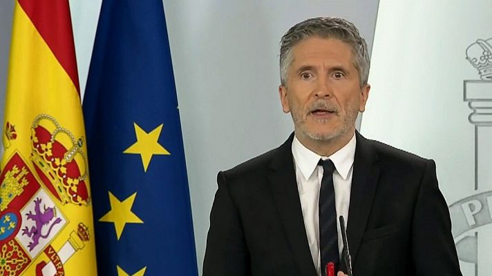 Especiales informativos - Marlaska: "Estoy convencido que a Casado se le ha citado a través de los cauces habituales"