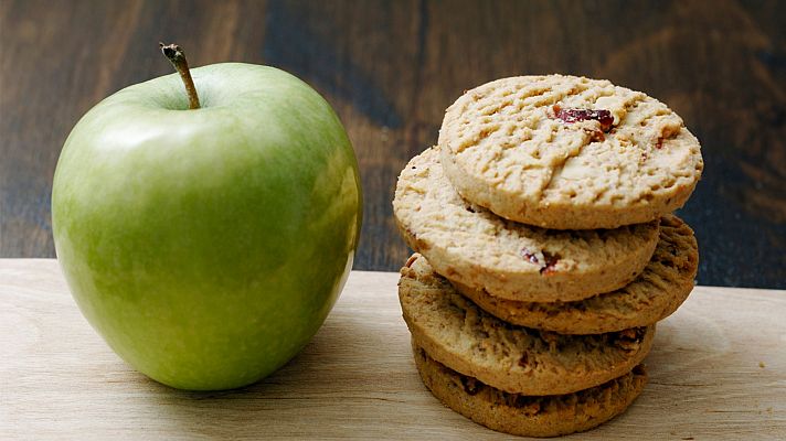 Receta de pastelillos de galleta María con manzana y canela