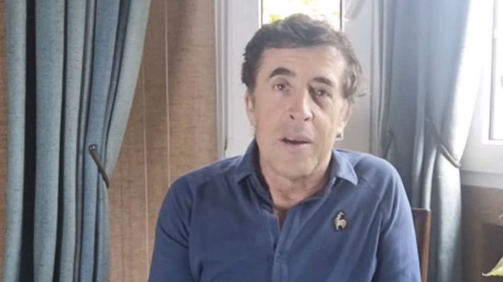 Tour de Francia - Pedro Delgado: "Poder revivir mis logros junto a mis hijos me hace especial ilusión"