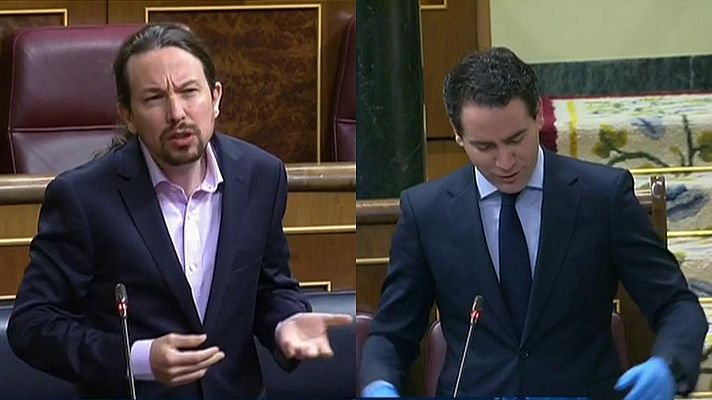 Iglesias insta al PP a volver a la Constitución, mientras que Egea le acusa de "poner la ideología por encima de la salud"