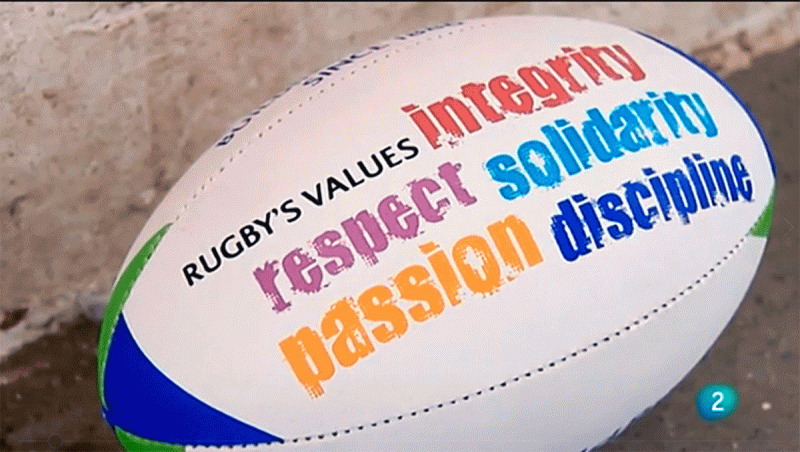 La aventura del saber. Rugby libre olímpica Patricia García