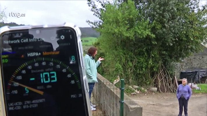 Telexornal - Galicia - Los problemas de conexión de aldeas gallegas, agravados