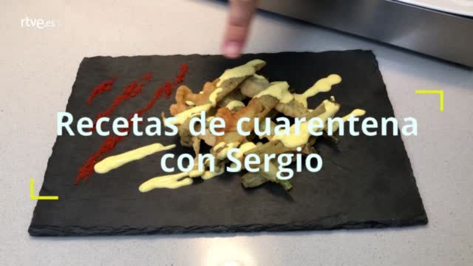 Recetas de cuarentena con Sergio - Truco para hacer verduras en tempura