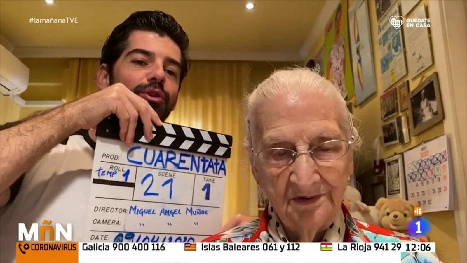La abuela de Miguel Ángel Muñoz arrasa en Instagram