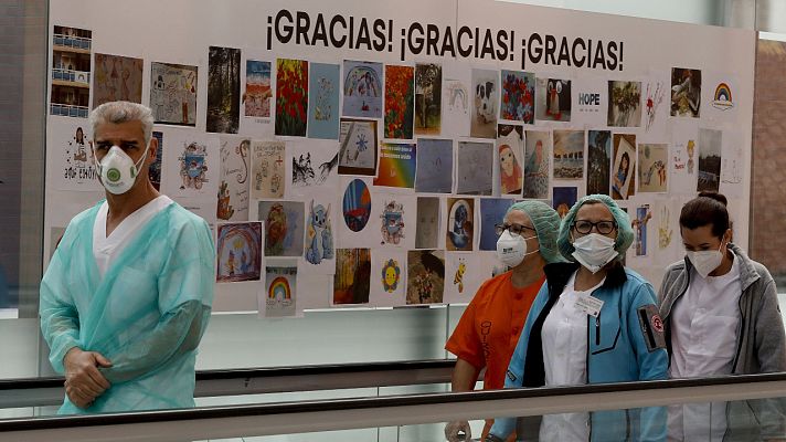 En el Hospital de Ifema cada día se da el alta a entre 150 y 200 personas