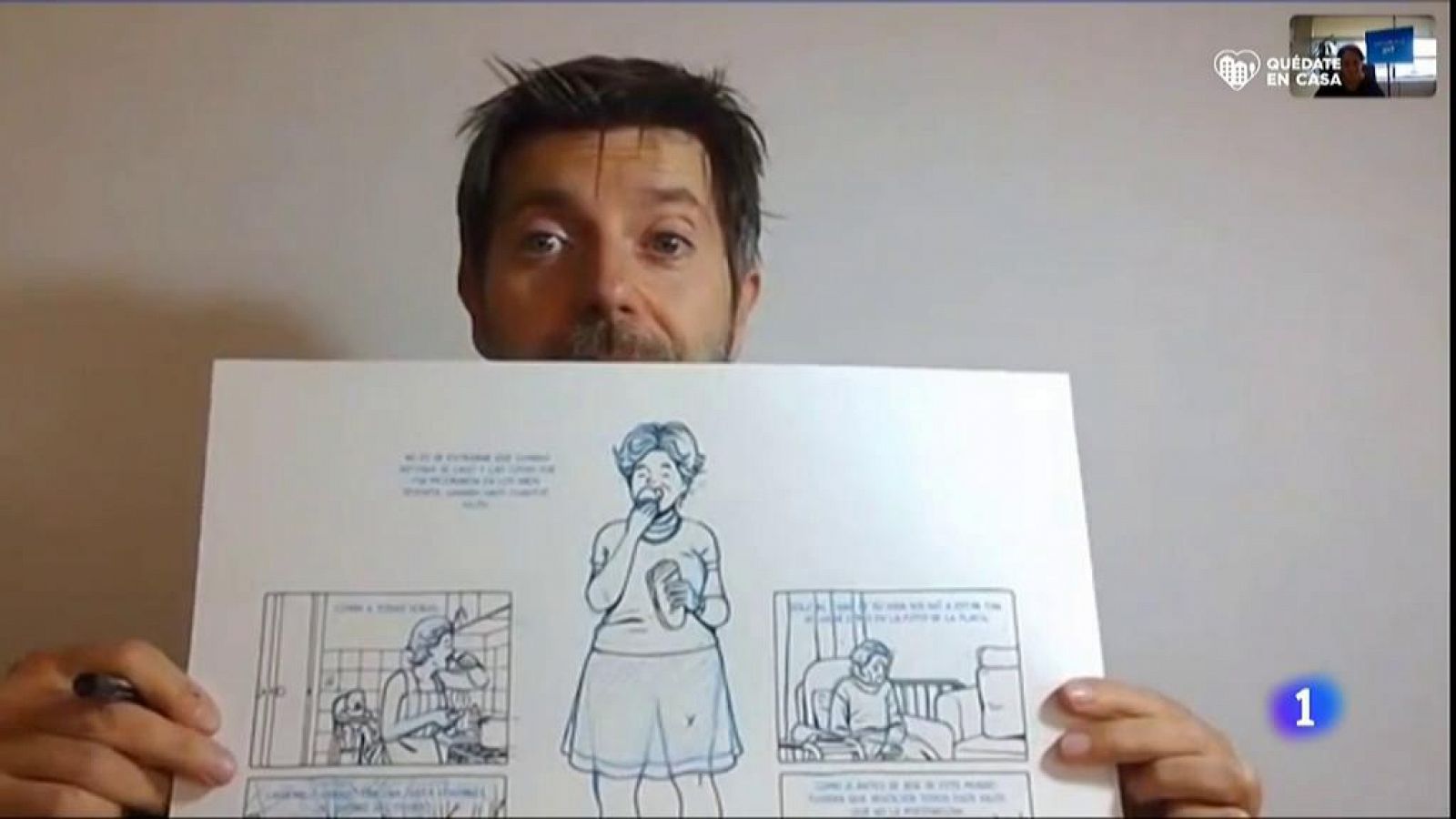 Coronavirus | Los dibujantes Paco Roca y Álex Muñoz siguen trabajando durante el encierro