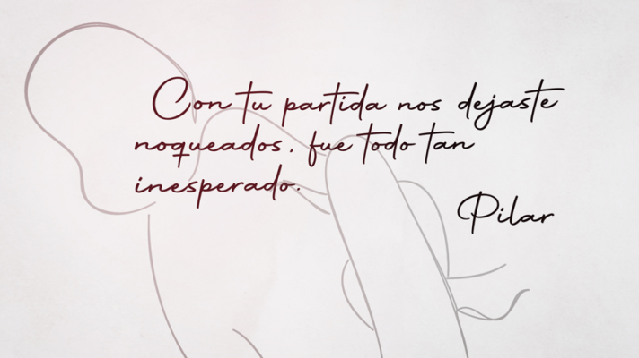 LAB RTVE - Ponemos palabras al duelo por las víctimas del coronavirus: "Con tu partida nos dejaste noqueados"