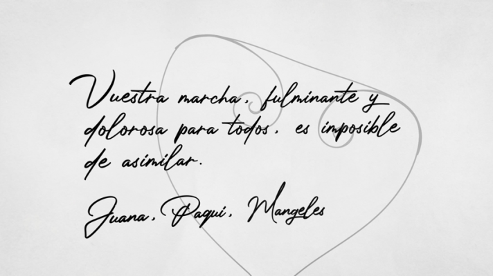 LAB RTVE - Vuestra marcha, fulminante y dolorosa para todos: "Vuestra marcha, fulminante y dolorosa para todos"