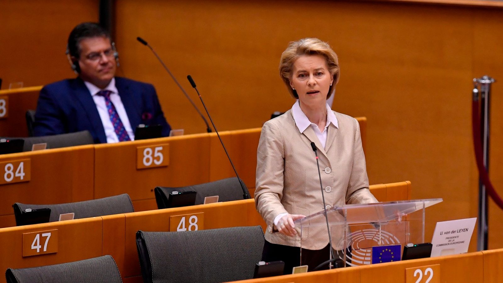 Coronavirus | Von der Leyen: "Europa debe ofrecer una sincera disculpa a Italia por no reaccionar a tiempo"