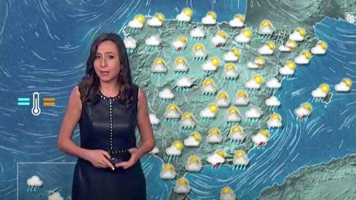 La Aemet prevé lluvias en amplias zonas del país y viento fuerte en Galicia