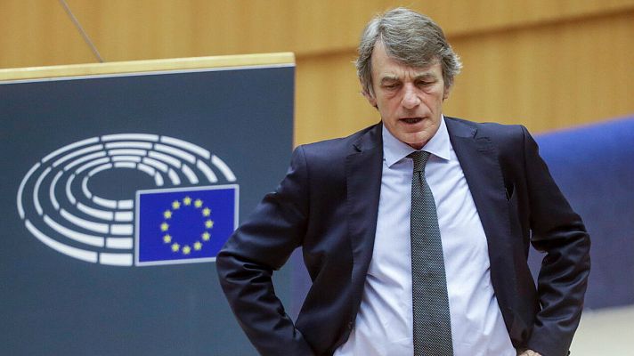 David Sassoli, presidente del Parlamento Europeo: "Hemos puesto en marcha un gran plan de reconstrucción de Europa"