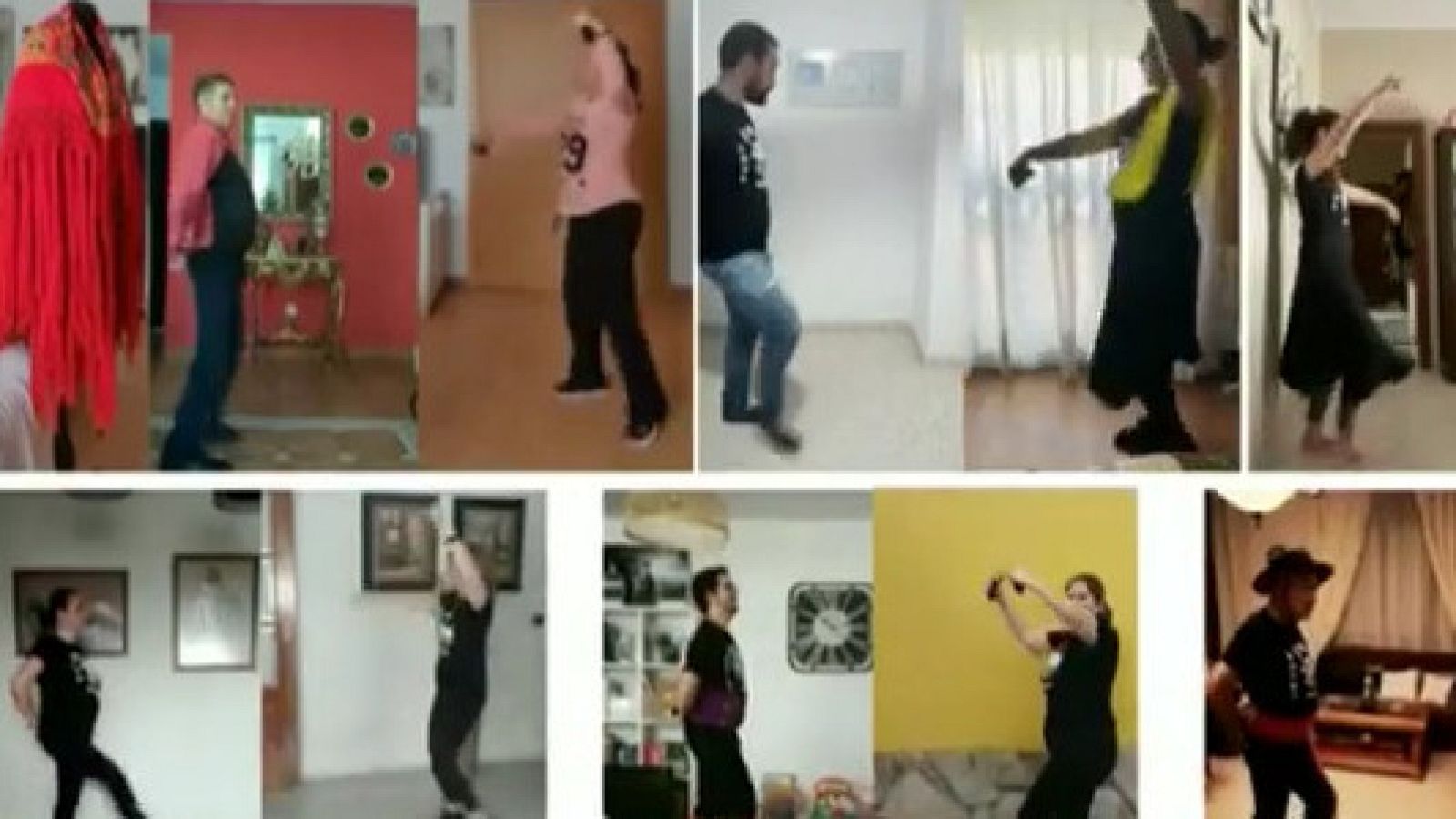 Un grupo de folclore de Badajoz 'monta' los ensayos de forma virtual por el confinamiento