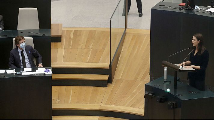 Telediario 1 - Almeida agradece el apoyo de Rita Maestre