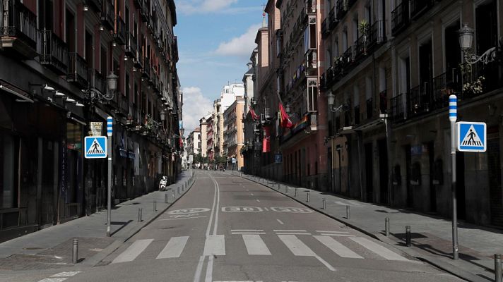 Así se ve España desde el aire: calles y playas vacías por el coronavirus