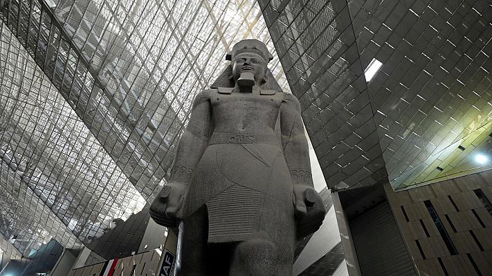 El coronavirus retrasa la apertura del gran Museo Egipcio junto a las pirámides de Guiza