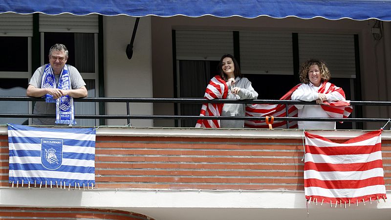 La final de Copa del Rey se juega en los balcones vascos mientras se desconoce aún la fecha para disputarla