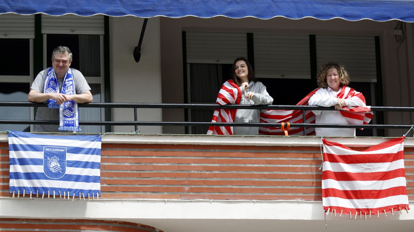 La final de Copa del Rey se juega en los balcones vascos mientras se desconoce aún la fecha para disputarla