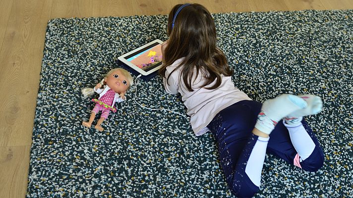 Telediario 1 - Después de cinco semanas, se acerca el momento de salir para los niños